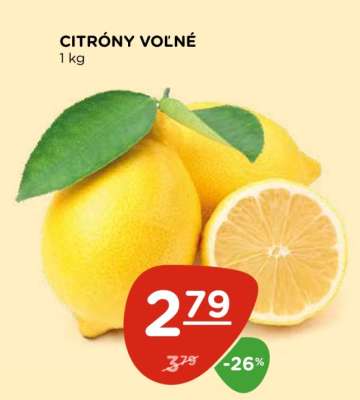 CITRÓNY VOĽNÉ