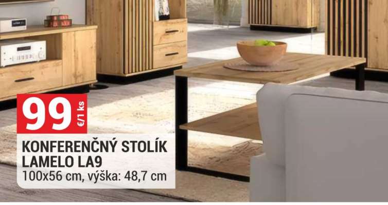 KONFERENČNÝ STOLÍK LAMELO LA9