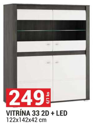 VITRÍNA 33 2D + LED
