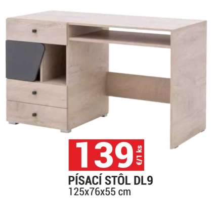 PÍSACÍ STÔL DL9