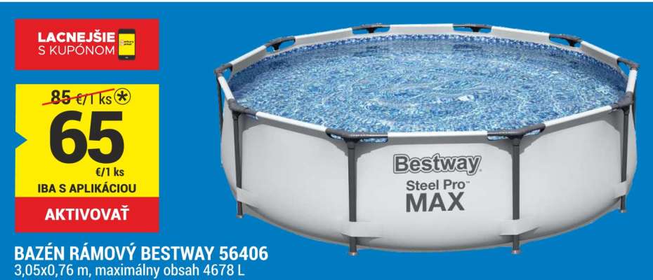BAZÉN RÁMOVÝ BESTWAY 56406