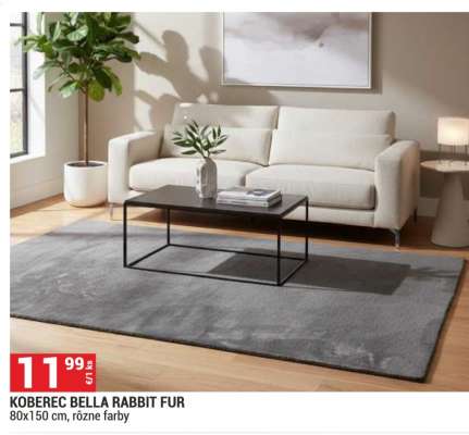 KOBEREC BELLA RABBIT FUR
