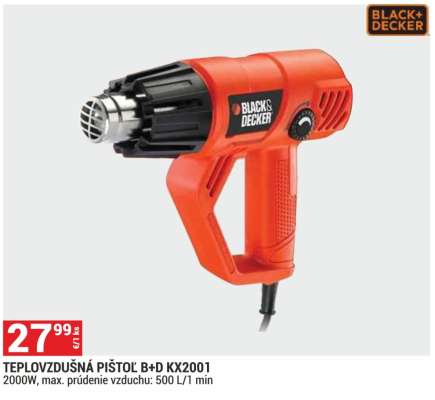 TEPLOVZDUŠNÁ PIŠTOĽ B+D KX2001