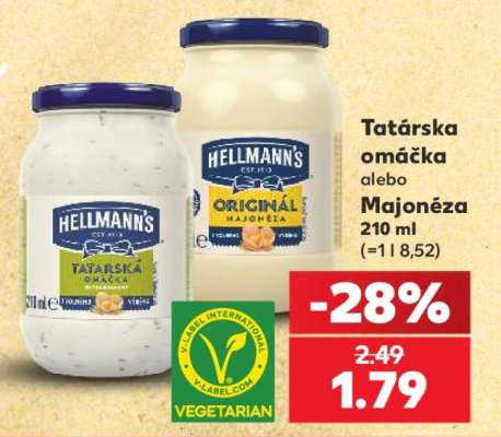 Tatárska omáčka alebo Majonéza