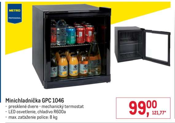 Minichladnička GPC 1046