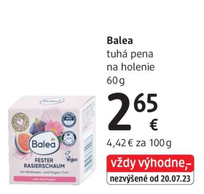 Balea tuhá pena na holenie