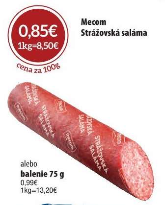 Mecom Strážovská Saláma