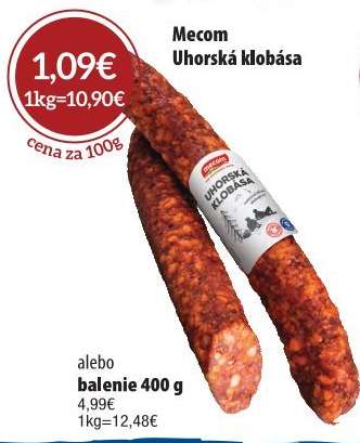Mecom Uhorská klobása