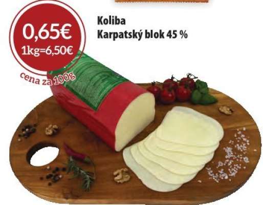 Koliba Karpatský blok 45 %