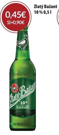 Zlatý Bažant 10% 0,5 l