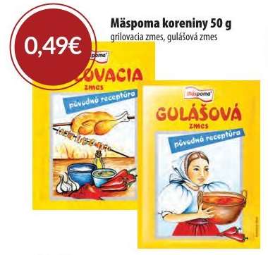 Mäspoma koreniny 50 g