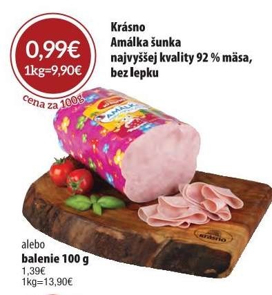 KRÁSNO Amálka šunka