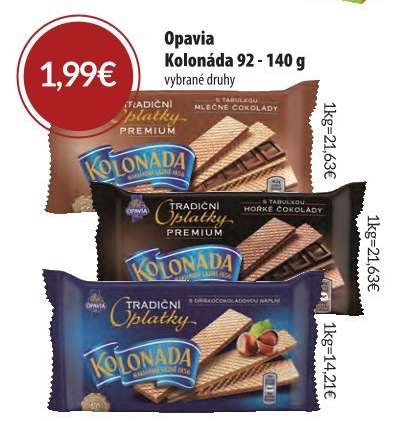 Opavia Kolonáda 92 - 140 g