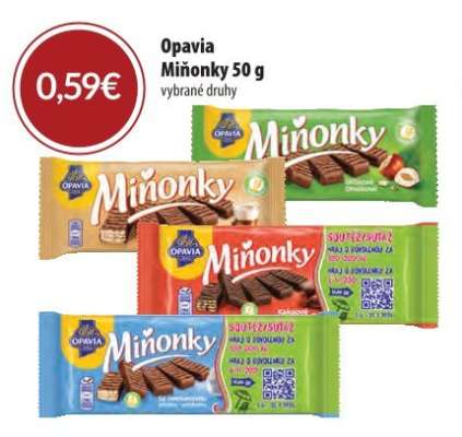 Opavia Miňonky 50 g