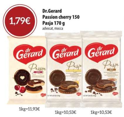 Dr.Gerard Passion cherry 150 Pasja 170 g