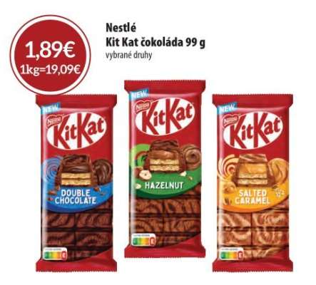 Nestlé Kit Kat čokoláda 99 g