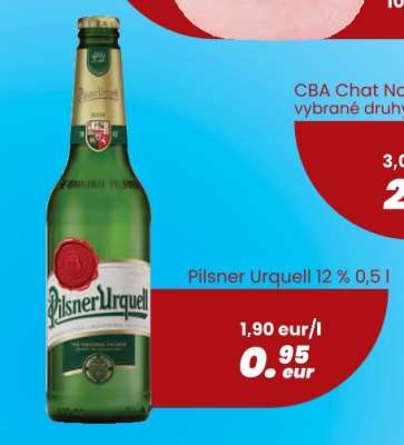 Pilsner Urquell 12%, 0,5 l