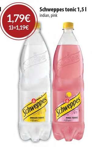Schweppes tonic 1,5 l