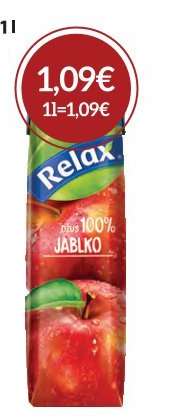 RELAX 100 % JABLKO