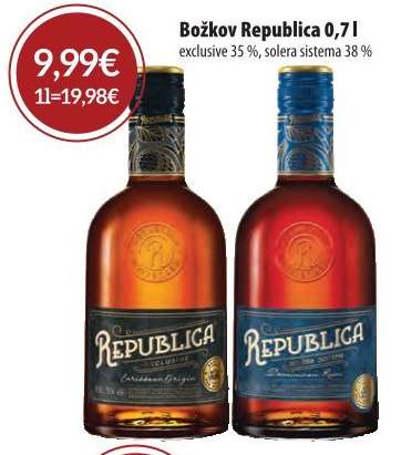 Božkov Republica 0,7 l