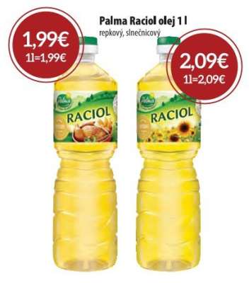 Palma Raciol olej 1 l