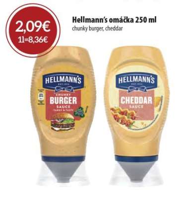 Hellmann’s omáčka 250 ml