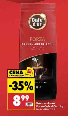 Káva zrnková Forza Cafe d'Or 1 kg