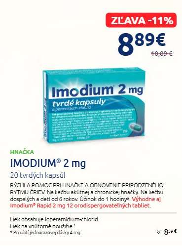 Imodium® 2 mg