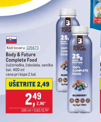 Body & future complete food