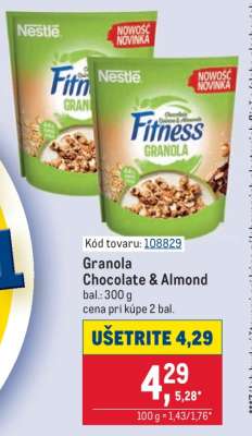 Granola Chocolate & Almond