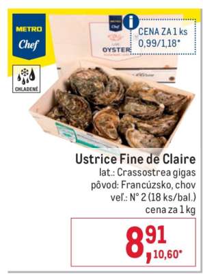 Ustrice Fine de Claire