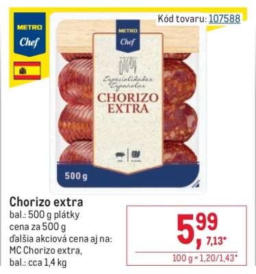 Chorizo Extra