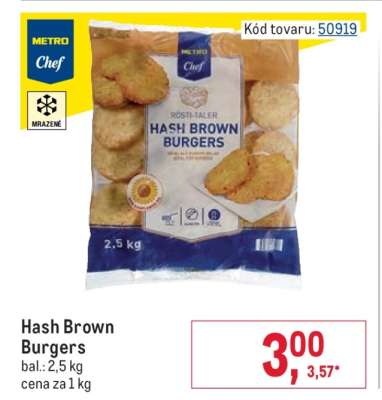 Hash Brown Burgers