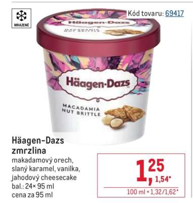 Häagen-Dazs zmrzlina