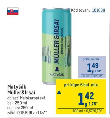 Matyšák Müller&Irsai