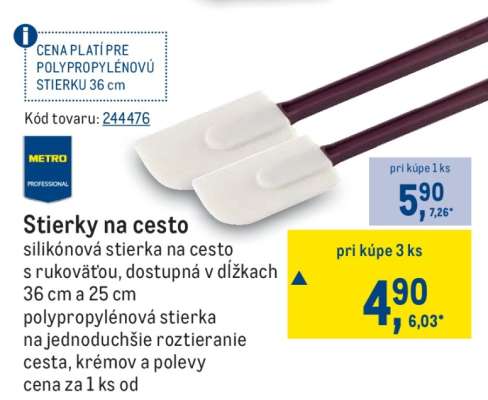 Stierky na cesto
