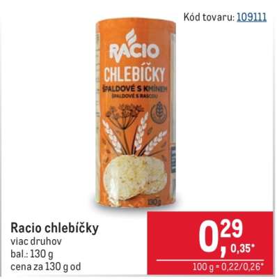 RACIO Chlebíčky