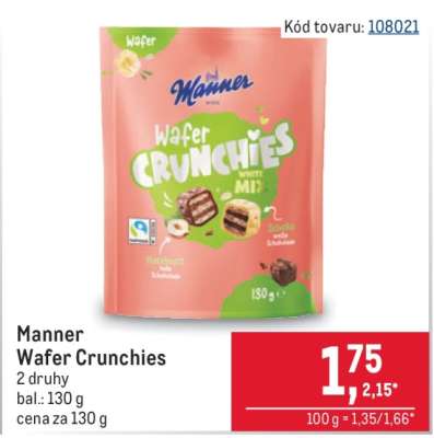 Manner Wafer Crunchies