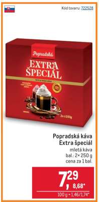Popradská káva Extra špeciál