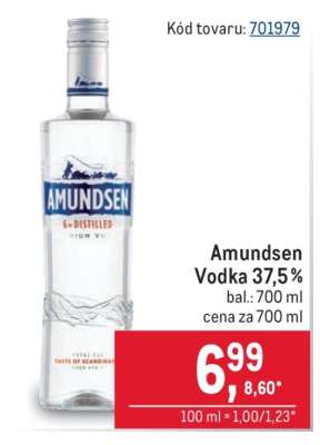 Amundsen Vodka 37,5 %