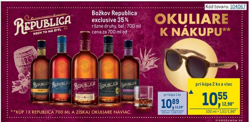 Božkov Republica Exclusive 35 %