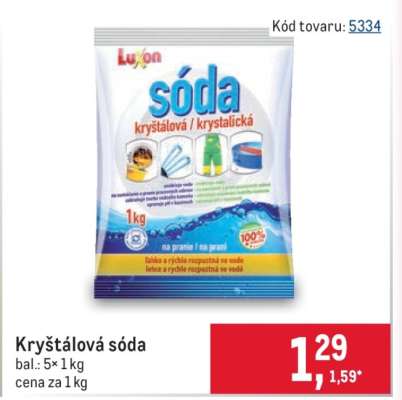 Kryštálová sóda