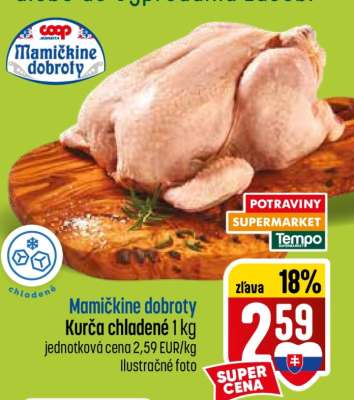 Mamičkine dobroty Kurča chladené 1 kg