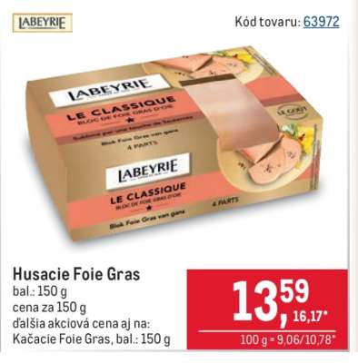 Husacie Foie gras
