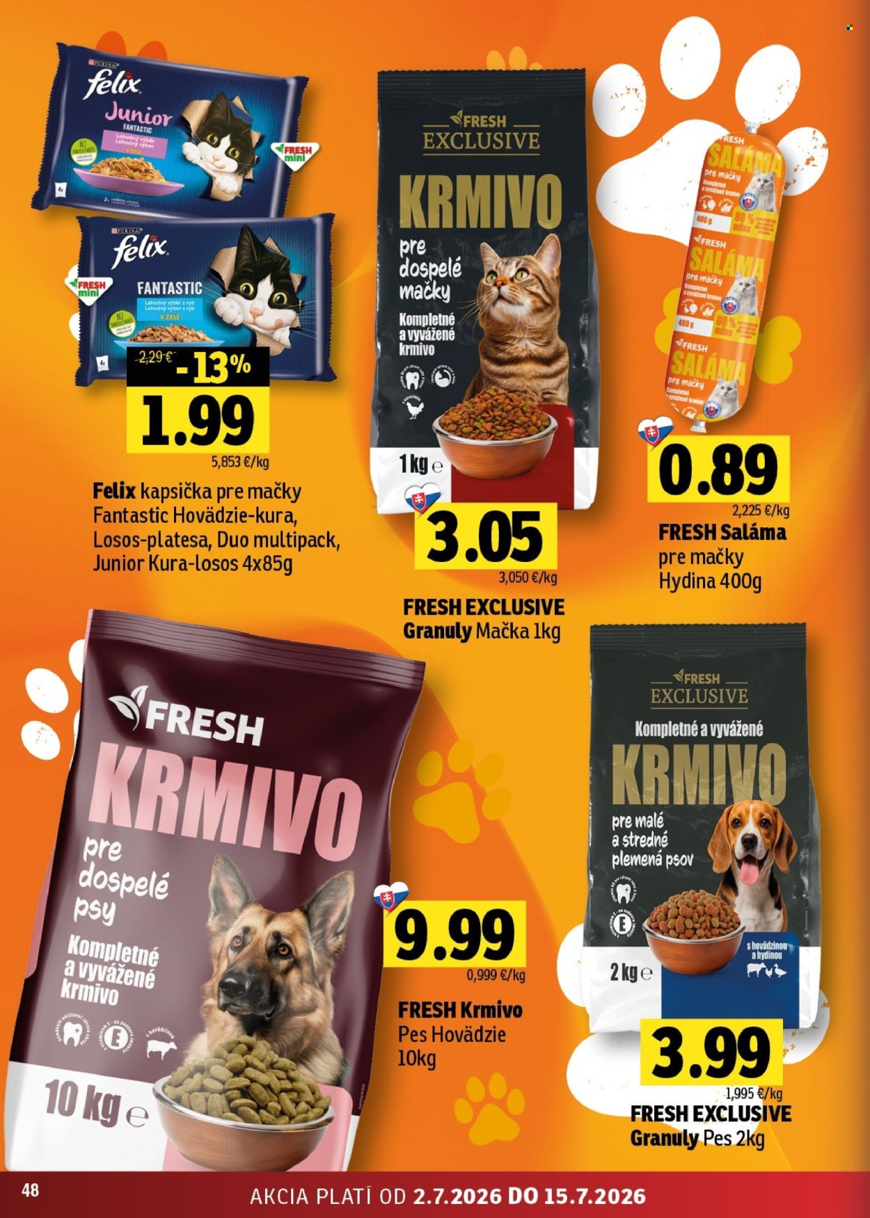 Leták FRESH - 2.7.2026 - 15.7.2026. Strana 48