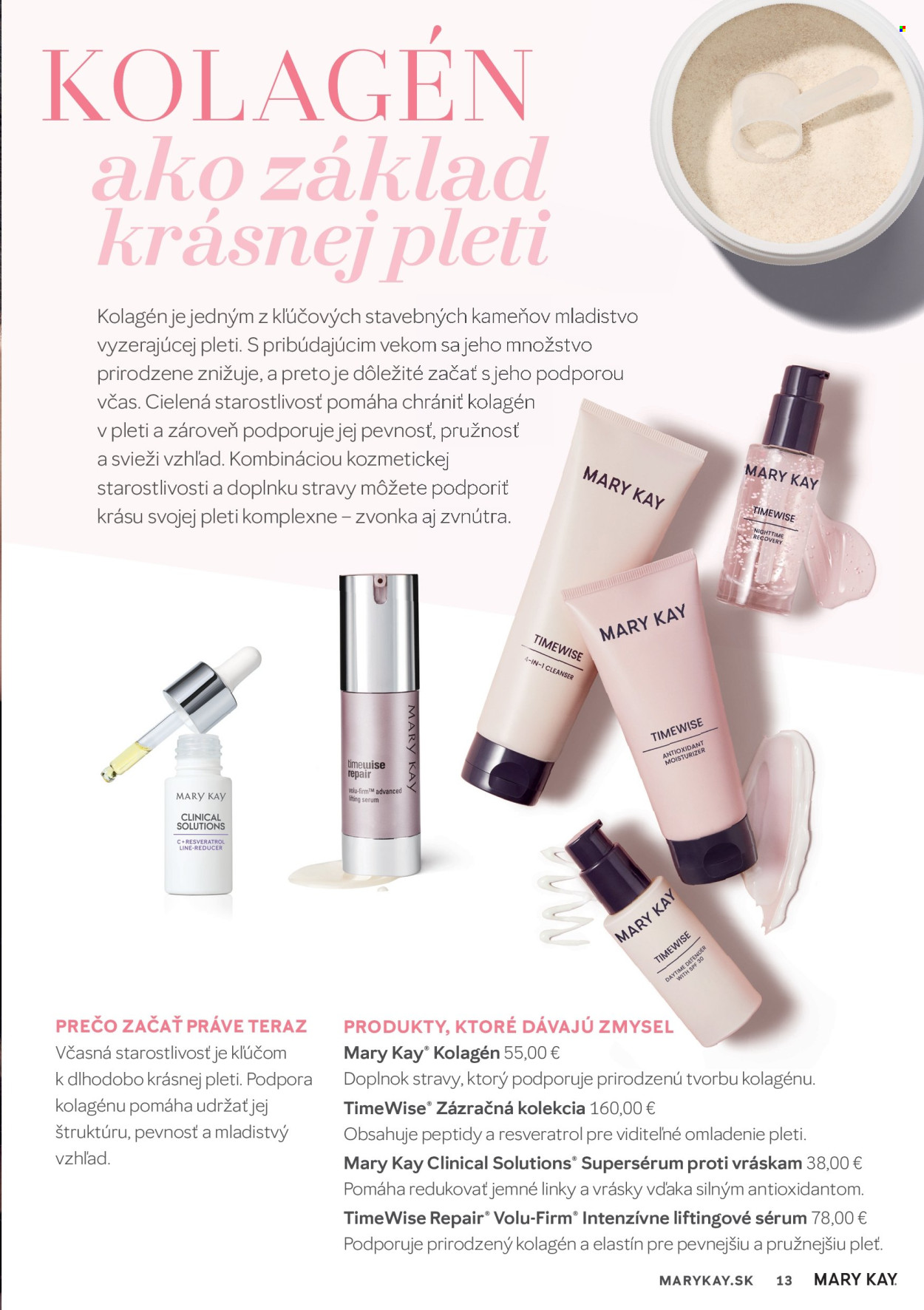 Leták Mary Kay. Strana 13