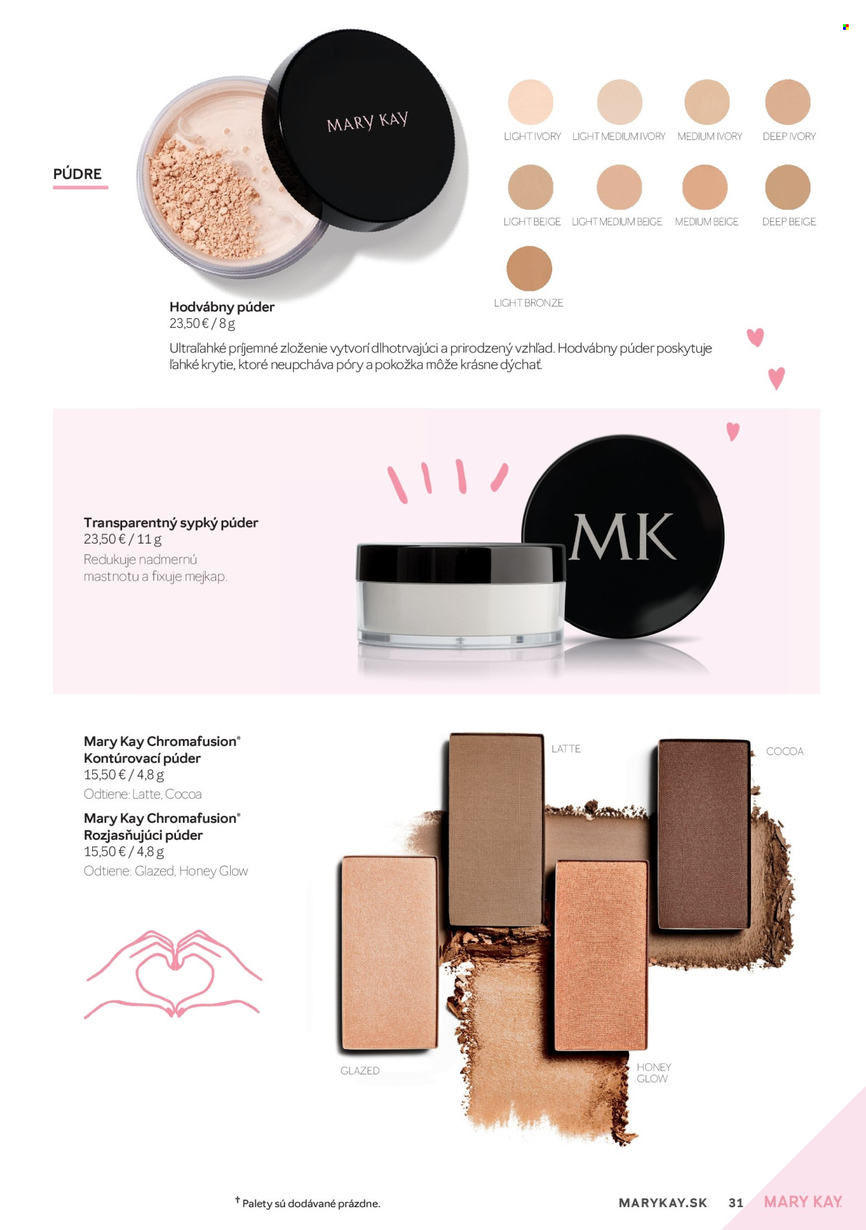 Leták Mary Kay. Strana 31