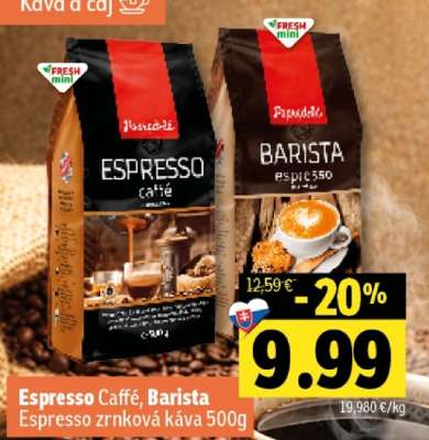 Espresso Caffé, Barista
