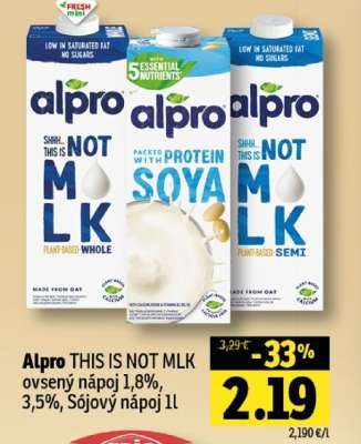 Alpro This is not MLK