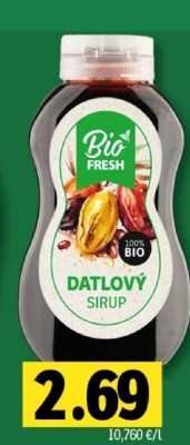 Bio Fresh Datlový Sirup